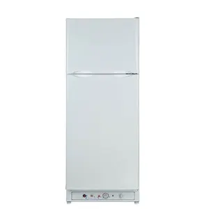 Gran venta, refrigerador de gas de queroseno eléctrico montado en la parte superior de 280L para el refrigerador para el