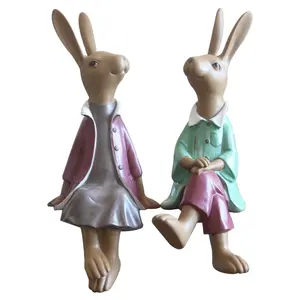 American Country Molds For Epoxy Resin Craft Mr. Wind Rabbit Home Decoration Christmas Resin Crafts