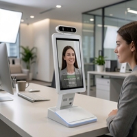 Terminal de point de vente tout-en-un intelligent pour entreprise, système POS Android 11 avec écran tactile capacitif à dix points