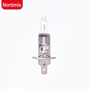 Ampoule halogène de voiture Nortimix H1 Super White Light 12V 55W de haute qualité avec garantie de 1000 heures Nouveau matériau en verre - Product Image 1