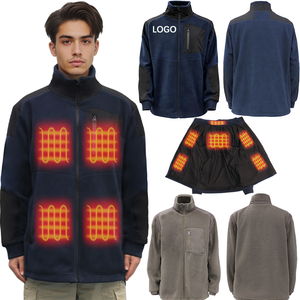 Người Đàn Ông Của Mùa Đông Ấm Áp USB Sạc Sưởi Ấm Áo Khoác Ngoài Trời Windproof Và Thoáng Khí Lông Cừu Sưởi Ấm Áo - Product Image 1