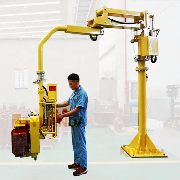 中国アシスト産業用自動フロアコラムマニピュレーターハンドハンドリング空気圧エアバランスアームガラスリフティングマニピュレーター