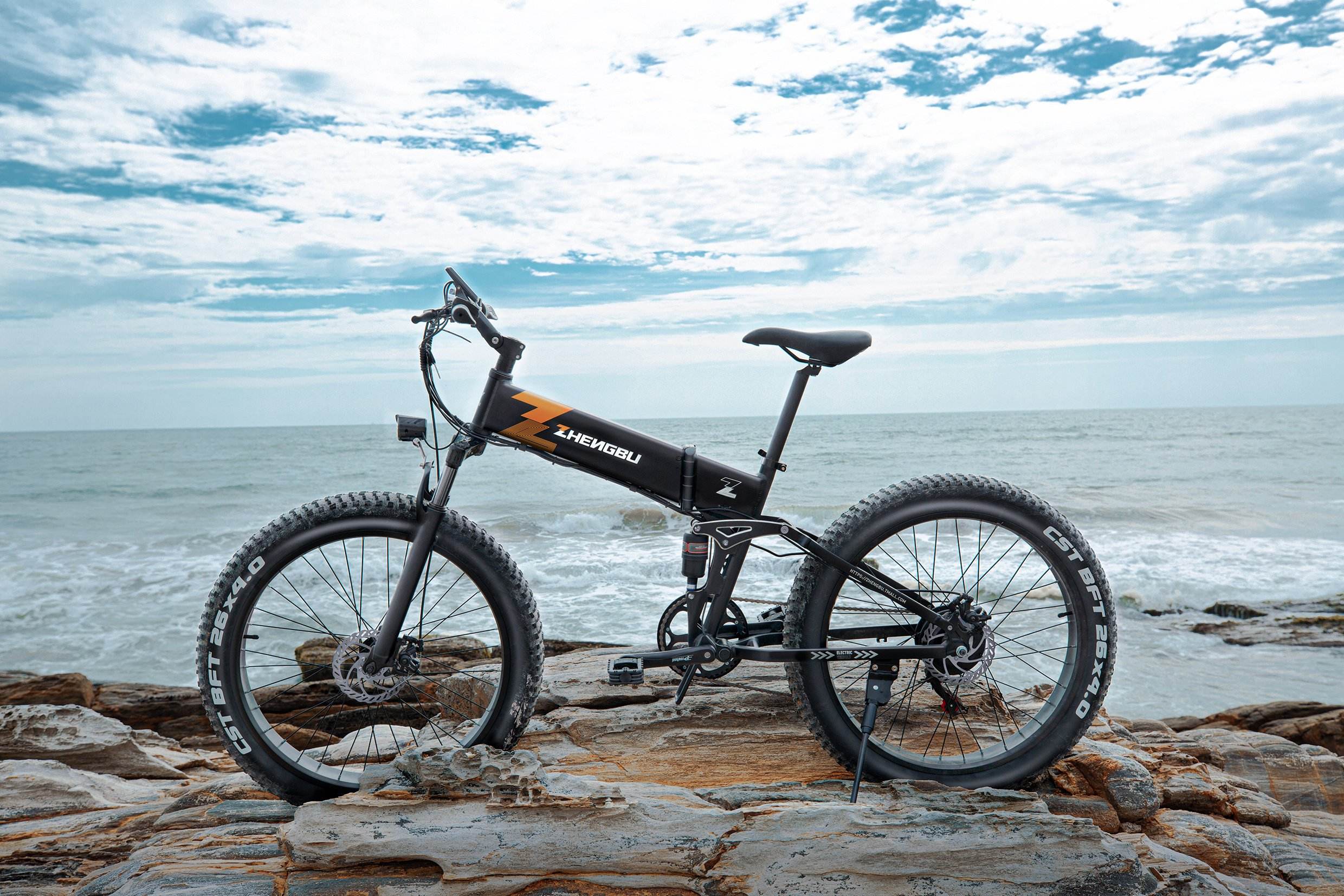 Zhengbu 1000W電動バイク26 