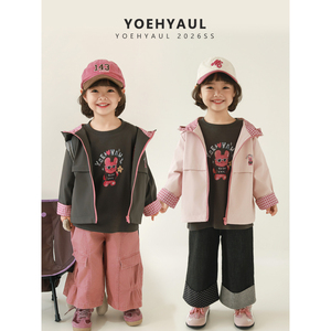 <span class=keywords><strong>Veste</strong></span> à capuche unisexe YOEHYAUL C3459 en polyester pour enfants, garçons et filles, pour bébé fille de 2 ans, fermeture éclair, <span class=keywords><strong>veste</strong></span> personnalisée pour adolescents et tout-petits - Product Image 2