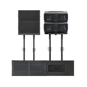 Sistema de PA Portátil Profesional de 3200W, Subwoofer Activo Dual de 12 Pulgadas + Modos de Línea de 8 Pulgadas (Música/En Vivo/Club), TWS, Plástico, Karaoke Profesional - Product Image 1