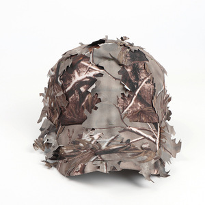 Cappello da Caccia 3D con Motivo Mimetico a Foglie, Realistico Cappello Ghillie da Giungla, Cappello da Baseball Mimetico Regolabile per Tiro all'Aperto e Giochi CS - Product Image 6