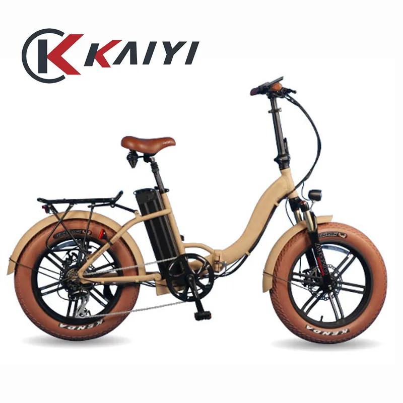 KAIYI sospensione anteriore Mountain Ebike ricarica rapida bicicletta elettrica Kit di conversione Ebike cina 7s 9s 11s batteria al litio 48V