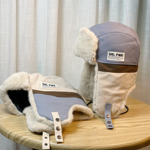 Gorro de invierno coreano para hombres y mujeres, grueso, impermeable, deportivo, protección auditiva, gorro de piloto personalizado, gorro de esquí para viajes al aire libre con logotipo personalizado - Product Image 6