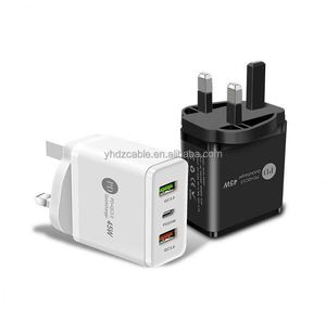 Wholesale UK US EU AU 30W Fast PD 3.0 USB-<b>C</b> Wall Charger with PC Fireproof Material for <b>Type</b>-<b>C</b> Power <b>Adapter</b> - Product Image 3