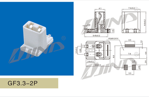 Connecteur Offre Spéciale GF3.3-2P automobile 3.3mm - Product Image 3