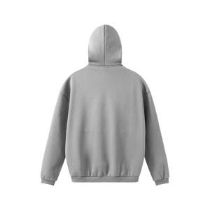 <span class=keywords><strong>Sudadera</strong></span> con Capucha de Cuello Alto para Hombre, Estilo Urbano, Oversize, de Forro Polar Grueso, Color Sólido, Marca <span class=keywords><strong>FOG</strong></span> - Product Image 4