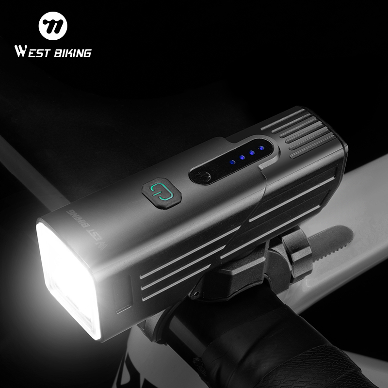 WEST BIKING 400Lm Intelligent Light-sensing Led Bicycle Headlight Waterproof Portable Bike Front Light