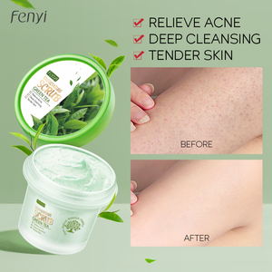Crema Exfoliante Blanqueadora de Té Verde FENYI para Adultos - Fórmula Orgánica para Eliminar Células Muertas de la Piel y Puntos Negros - Product Image 3