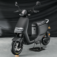 Scooter électrique à deux roues en alliage d'aluminium certifié EEC COC CE avec moteur sans balais 800W, batterie amovible 48V 30AH