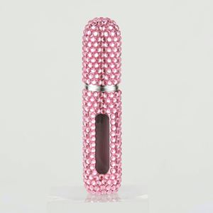 5Ml Portable Aluminum Case Glass <b>Perfume</b> <b>Atomizer</b> Refillable Travel Spray Bottle for Personal Care - Product Image 5