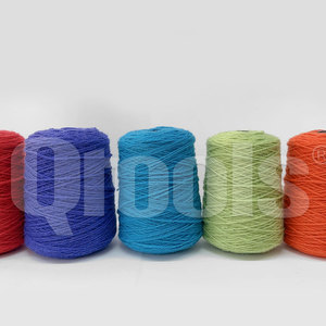 Hilo de Lana 100% Nueva Zelanda de 500g, 3 Capas, con Logotipo Personalizado, para Pistola de Tufting, Hilo de Lana para Alfombras, Hilo de Núcleo Hilado, Disponible en Stock - Product Image 4