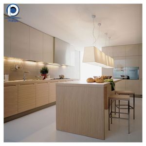 Meuble de <span class=keywords><strong>cuisine</strong></span> modulaire sur mesure pour petit appartement, décoration de <span class=keywords><strong>cuisine</strong></span> compacte et étroite - Product Image 6