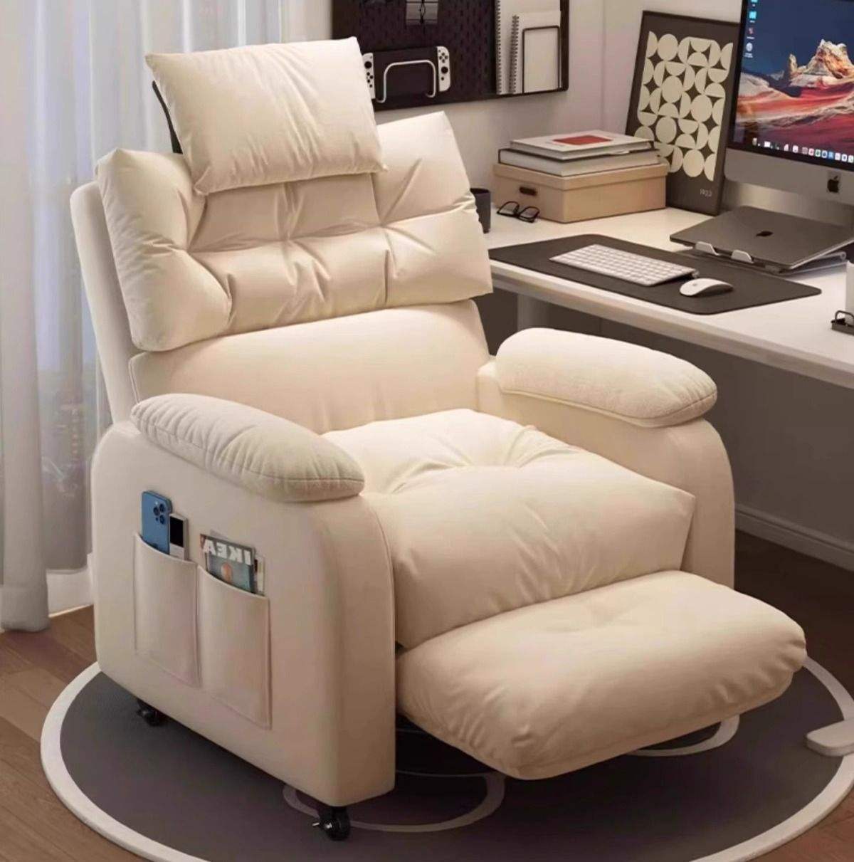 Lazy Computer Sofa Chair Home Comfortable Sedentary Backrest Bedroom Lazy  Chair Office Ergonomic Gaming Chair