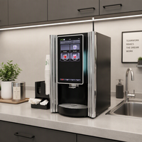 Bouilloire à thé entièrement automatique de qualité commerciale MACAS, chaudière simple en acier inoxydable (0,8 L), contrôle précis de la température, 12 oz