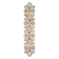 Applique murale en cristal transparent de luxe, nouveau design, 33 pouces, applique murale de couloir, lampe de chevet, applique murale en cristal doré
