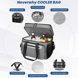 Nueva bolsa aislante de gran capacidad, bolsa térmica impermeable de tela Oxford, bolsa térmica para pícnic al aire libre, bolsa térmica - Product Image 3