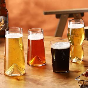 Verres à bière personnalisés en gros avec logo soufflé à la main, verres à vin de football mondial, ensemble de verres à bière pas chers, verres à bière pilsner artisanaux transparents - Product Image 3