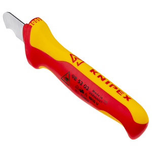 KNIPEX 98 53 03 Dénudeur de fils isolés avec poignées multi-composants, testé VDE 170 mm - Product Image 2
