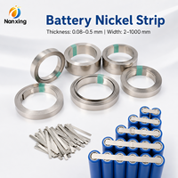 Bande de nickel plaqué pour batterie au lithium 1P 1S, 10M/rouleau, matériau SPCC, ruban adhésif pour soudage par points, 2MM-25MM, accessoires pour batterie