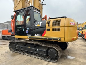Excavadora Usada en Japón, Caterpillar CAT 320D, Buen Estado, 20 Toneladas, Excavadora de Cadenas Caterpillar de Segunda Mano, CAT320 - Product Image 2