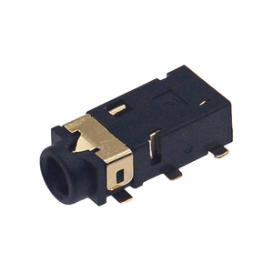 PJ-242 ช่องเสียบแจ็คเสียงขนาด 2.5 มม., แบบ 6 พิน สมมาตร ติดตั้งแบบ SMT พร้อมหน้าสัมผัสเคลือบทอง, ขั้วต่อตัวเมียคุณภาพพรีเมียม - Product Image 2