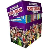 Boîte de livres humoristiques et effrayantes, coffret de livres Horrible Histories en anglais pour enfants