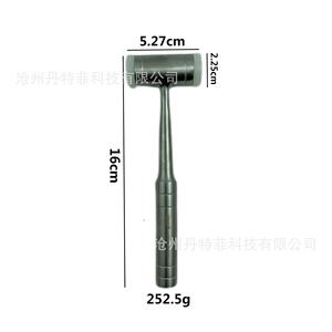 Martillo Dental Star Teeth de 160 mm, Metálico con Extremos de Nailon, Instrumento Quirúrgico Manual, Clase I, Estándar Nacional - Product Image 4