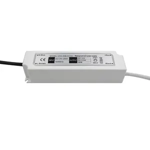 36w 30w class 2 water proof ip67 led driver plastic enclosure ac to dc power supply 12v 3a