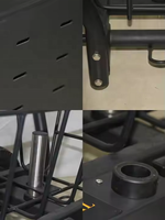 Produits Tendances 2026 Nouveau Design Traîneau à pousser avec roues Tank Power Sled, Fourniture d'usine, pour un entraînement de fitness de qualité supérieure et la musculation