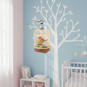Jaula de Pájaros con Sonido Controlado por PC/CS, Simulación, Decoración para Bebés y Niños HL507B, 24/2/12 - Product Image 2
