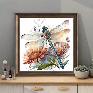 Kit d'art <span class=keywords><strong>pour</strong></span> adultes 5D DIY : Peinture diamant animale sur tissu, peinte à la main, avec taille et cadre personnalisables - Product Image 4