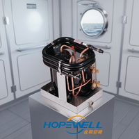 Climatiseur marin split-gaz HOPEWELL |   Unité de condensation MHS12 12000 BTU avec R-410A, sur pied, haute productivité