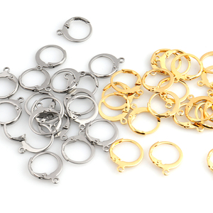 Crochet d'Oreille Hypoallergénique en Acier Inoxydable 316 pour la Fabrication de <span class=keywords><strong>Bijoux</strong></span>, Matériel de Boucles d'Oreilles Françaises Huggies en Gros - Product Image 3