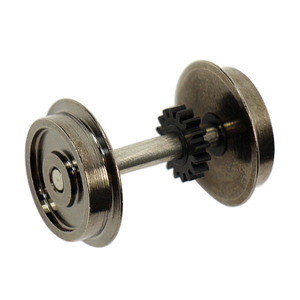 HP0187 모형 기차 철도 레이아웃 1:87 <span class=keywords><strong>HO</strong></span> 스케일 38인치 DC 휠 금속 바퀴 접착식 - Product Image 3
