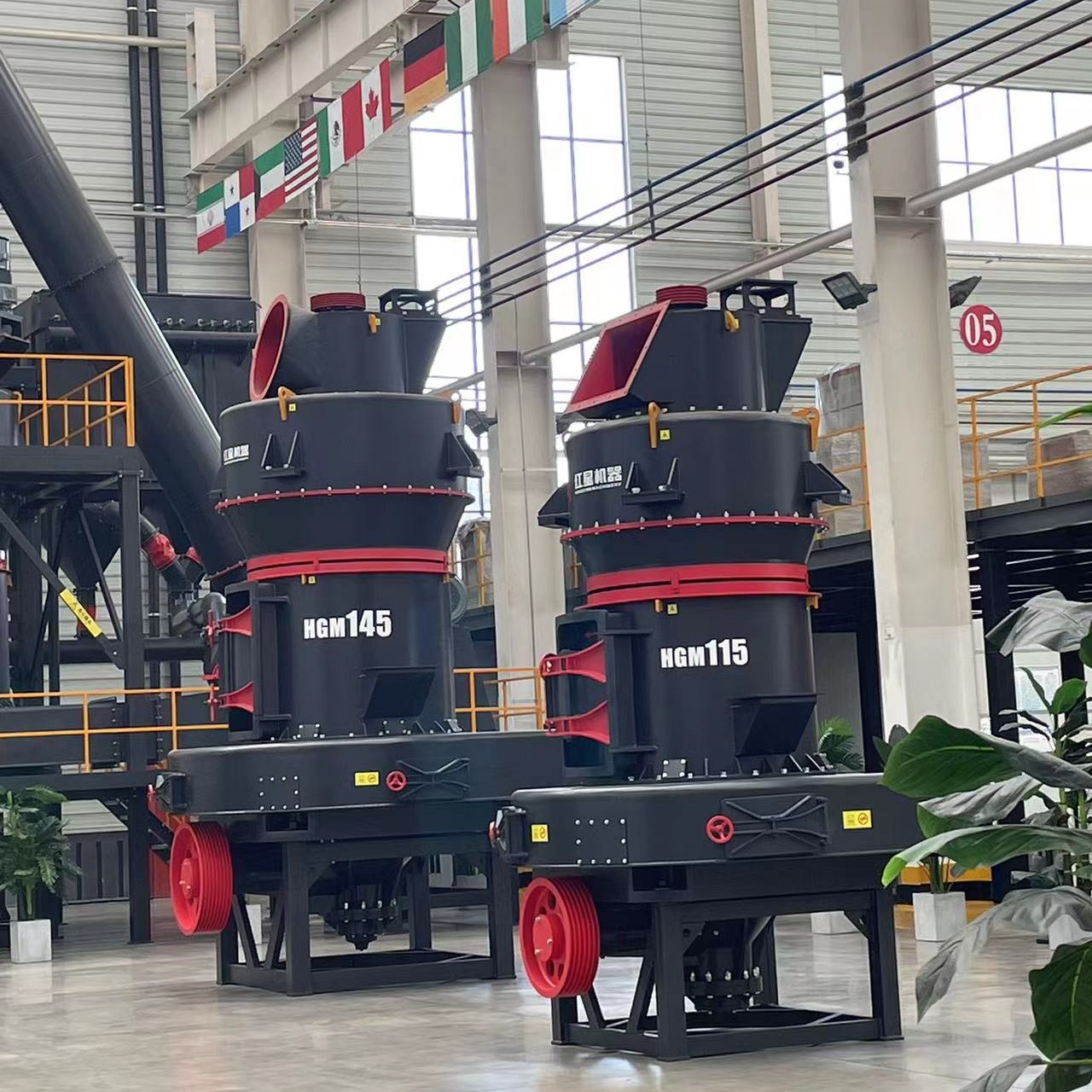 gypsum powder machines