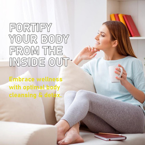 High Quality Colon Cleanse & Detox For Weight Loss Capsules Include Digestive Enzymes For Efficient Metabolization Capsules - Product Image 5
