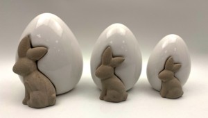 ديكور الربيع بتصميم جديد من سيراميك عيد الفصح وتزيين البيض عيد الفصح - Product Image 6
