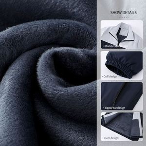 Chaquetas Nuevas para Hombre, Chaqueta de Invierno Cálida de Poliéster Impermeable para Senderismo al Aire Libre, Chaqueta Cortavientos con Cuello Alto, Chaqueta para Mujer con Logotipo Personalizado - Product Image 2