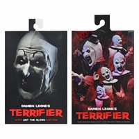 Figurine NECA Terrifier Art Clown Ultimate Edition 7 pouces en PVC, entièrement articulée, jouet de dessin animé, objet de collection de film d'horreur, plusieurs versions