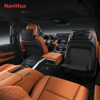 NaviHua Monitor de Reposacabezas de Coche Android de 14 Pulgadas para Toyota Land Cruiser Prado, Sistema de Entretenimiento para Asientos Traseros, Reproductor Multimedia