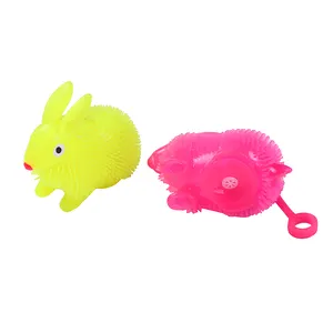 XTQ — <span class=keywords><strong>jouet</strong></span> lumineux en Pvc pour enfant, figurine lapin, mouvement à Led, jeu d'<span class=keywords><strong>action</strong></span>, 2022 - Product Image 1