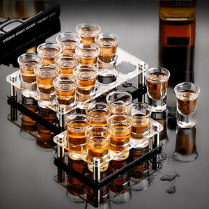 6 fori chiaro acrilico colpo <span class=keywords><strong>porta</strong></span> occhiali per Club Party - Product Image 4