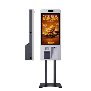 Touchwo 15.6 "21.5" tương tác màn hình cảm ứng kiosk treo tường tự dịch vụ đặt hàng máy thức ăn nhanh đặt hàng - Product Image 1