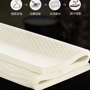 Colchón de Látex Natural Transpirable de Primavera, Totalmente Desmontable, Enrollable, Compresión 3D, Colchón para el Hogar - Product Image 3