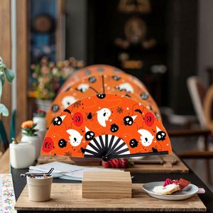 Grand éventail pliant chinois portable pour festivals de musique et spectacles EDM, décorations de fête et cadeaux à motifs bambou - Product Image 3